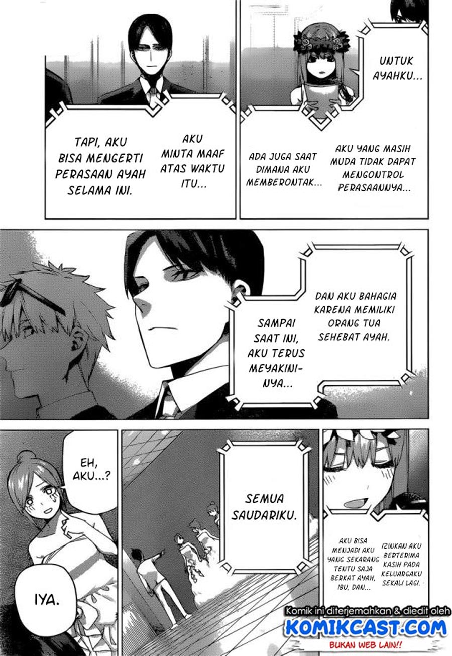 Go-Toubun no Hanayome chapter 122 halaman 6