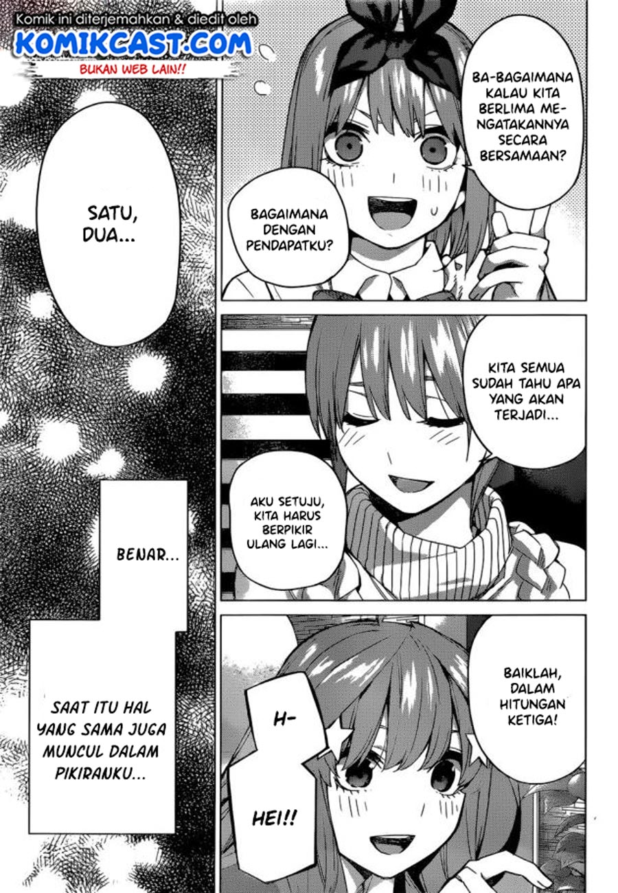 Go-Toubun no Hanayome chapter 122 halaman 28