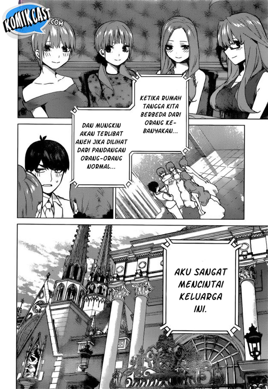 Go-Toubun no Hanayome chapter 122 halaman 17