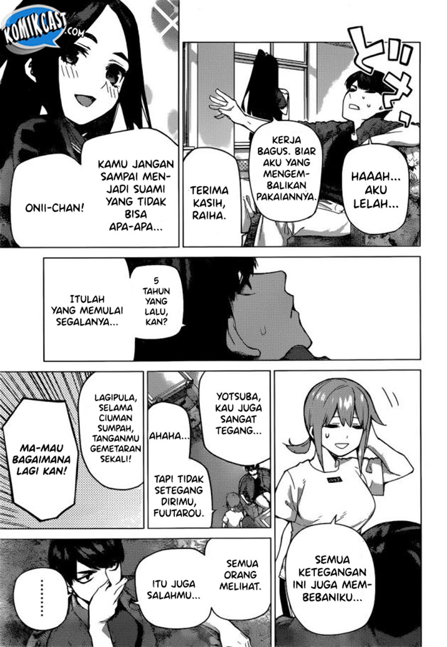 Go-Toubun no Hanayome chapter 122 halaman 18