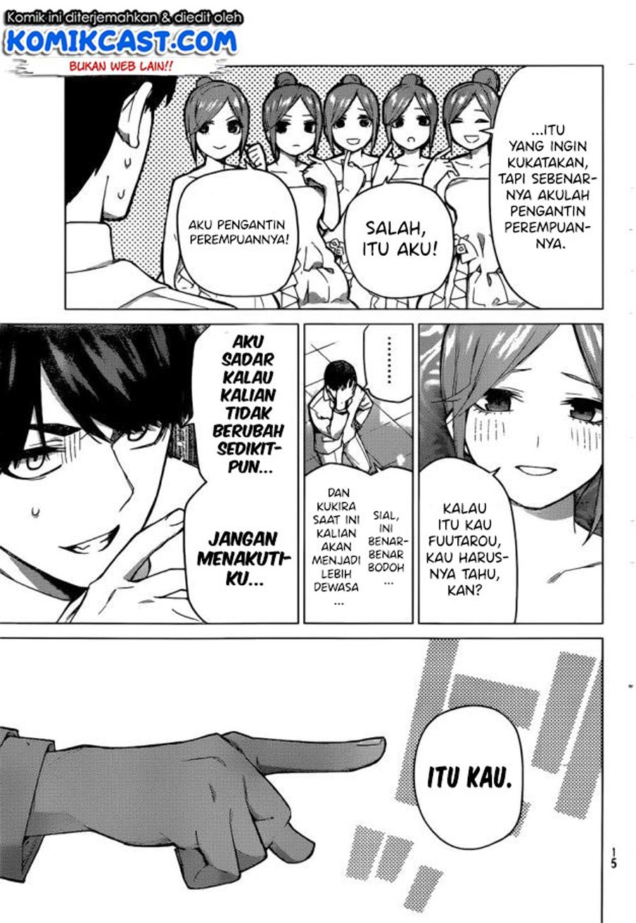 Go-Toubun no Hanayome chapter 122 halaman 4