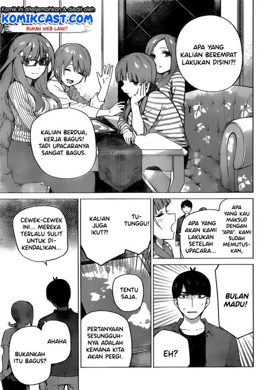 Go-Toubun no Hanayome chapter 122 halaman 24