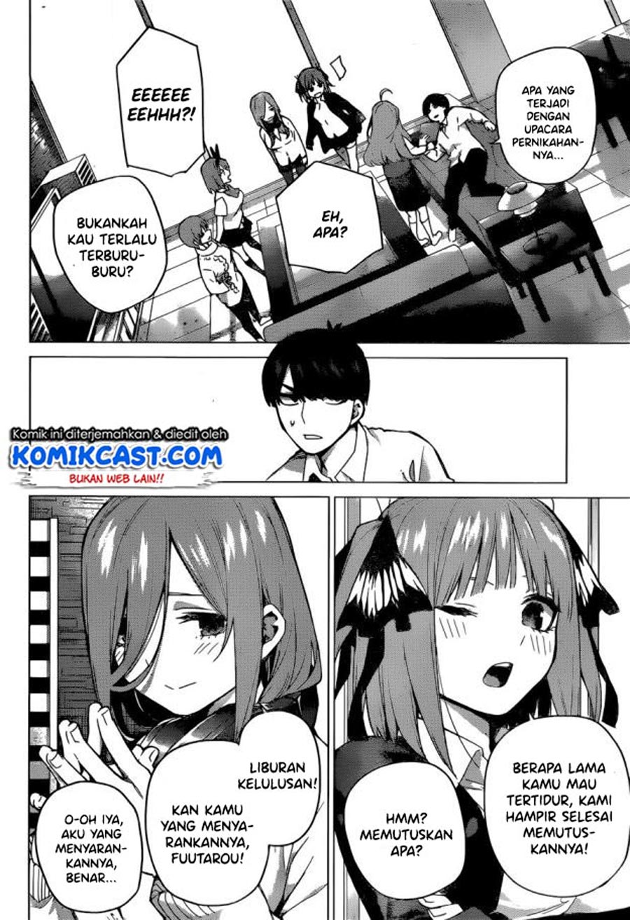 Go-Toubun no Hanayome chapter 122 halaman 27