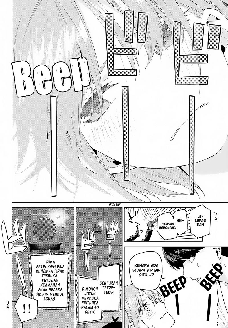Go-Toubun no Hanayome chapter 28 halaman 17