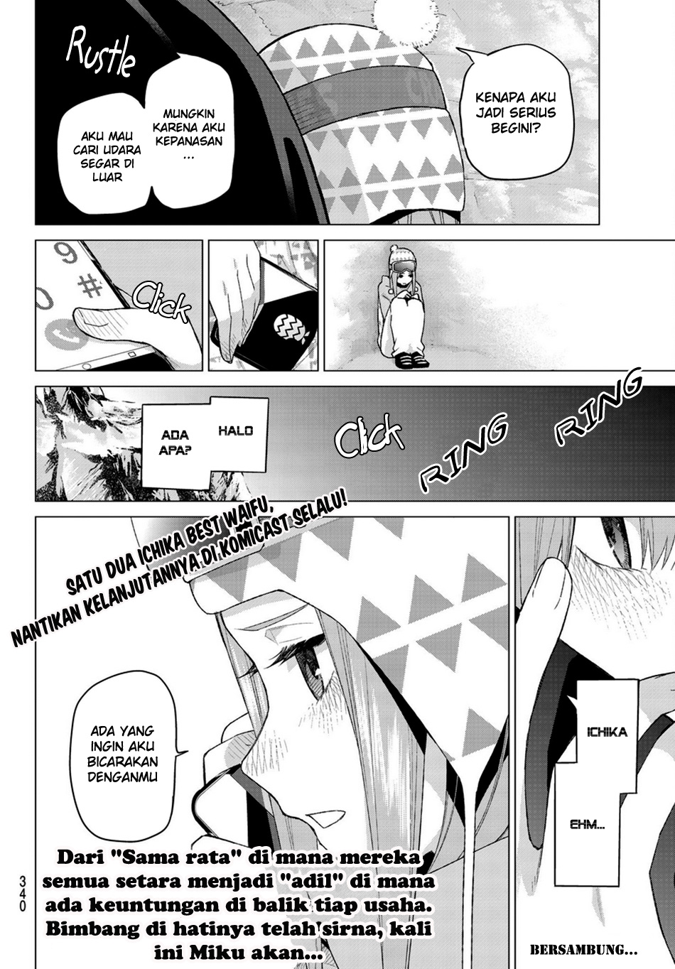 Go-Toubun no Hanayome chapter 29 halaman 21