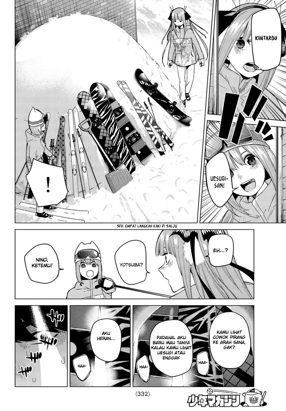 Go-Toubun no Hanayome chapter 29 halaman 13