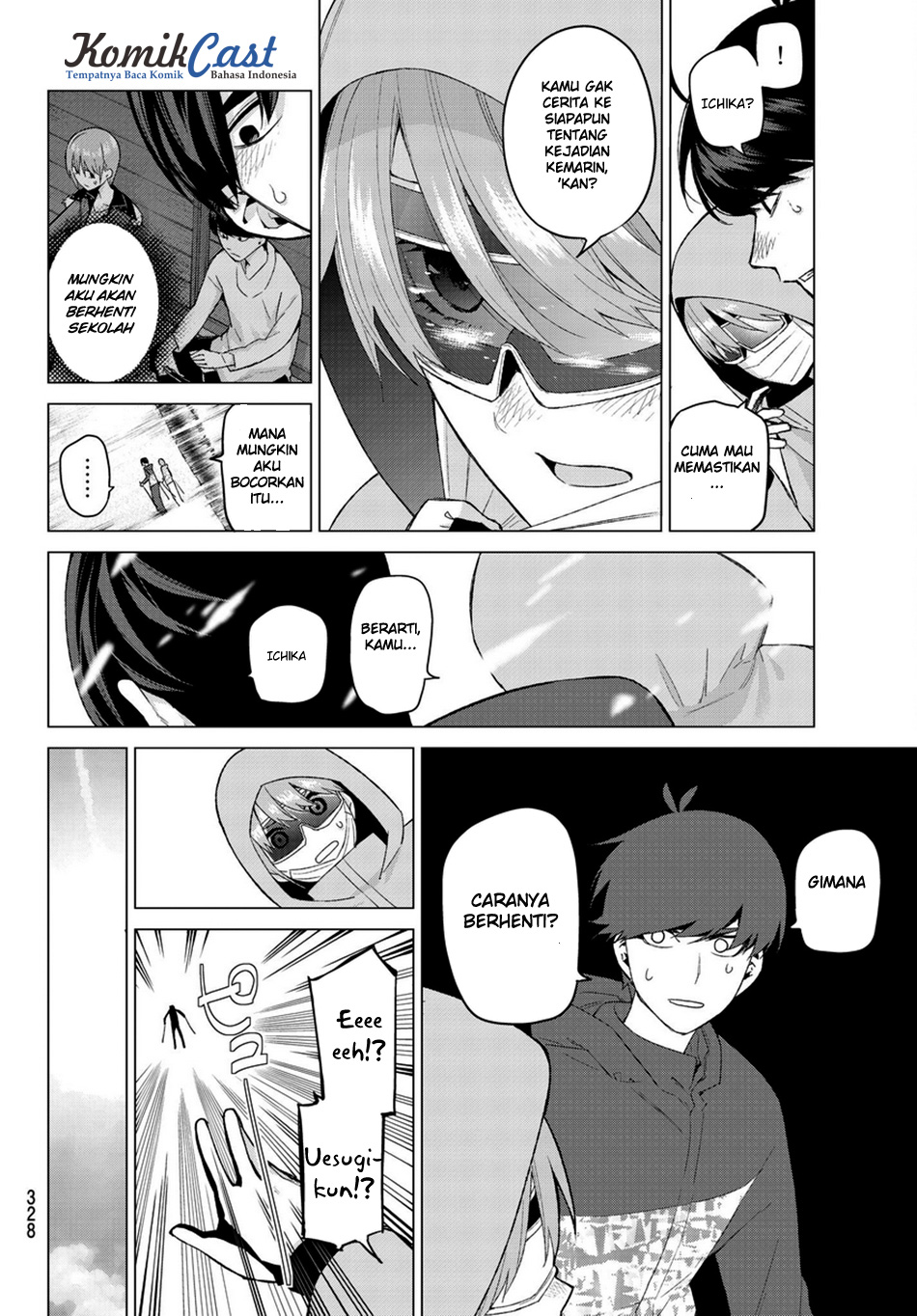 Go-Toubun no Hanayome chapter 29 halaman 9