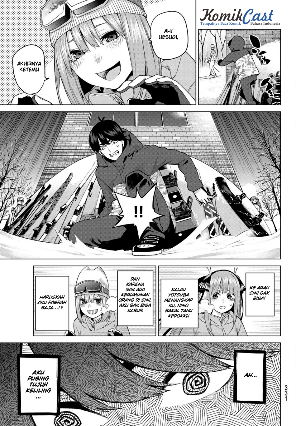 Go-Toubun no Hanayome chapter 29 halaman 12