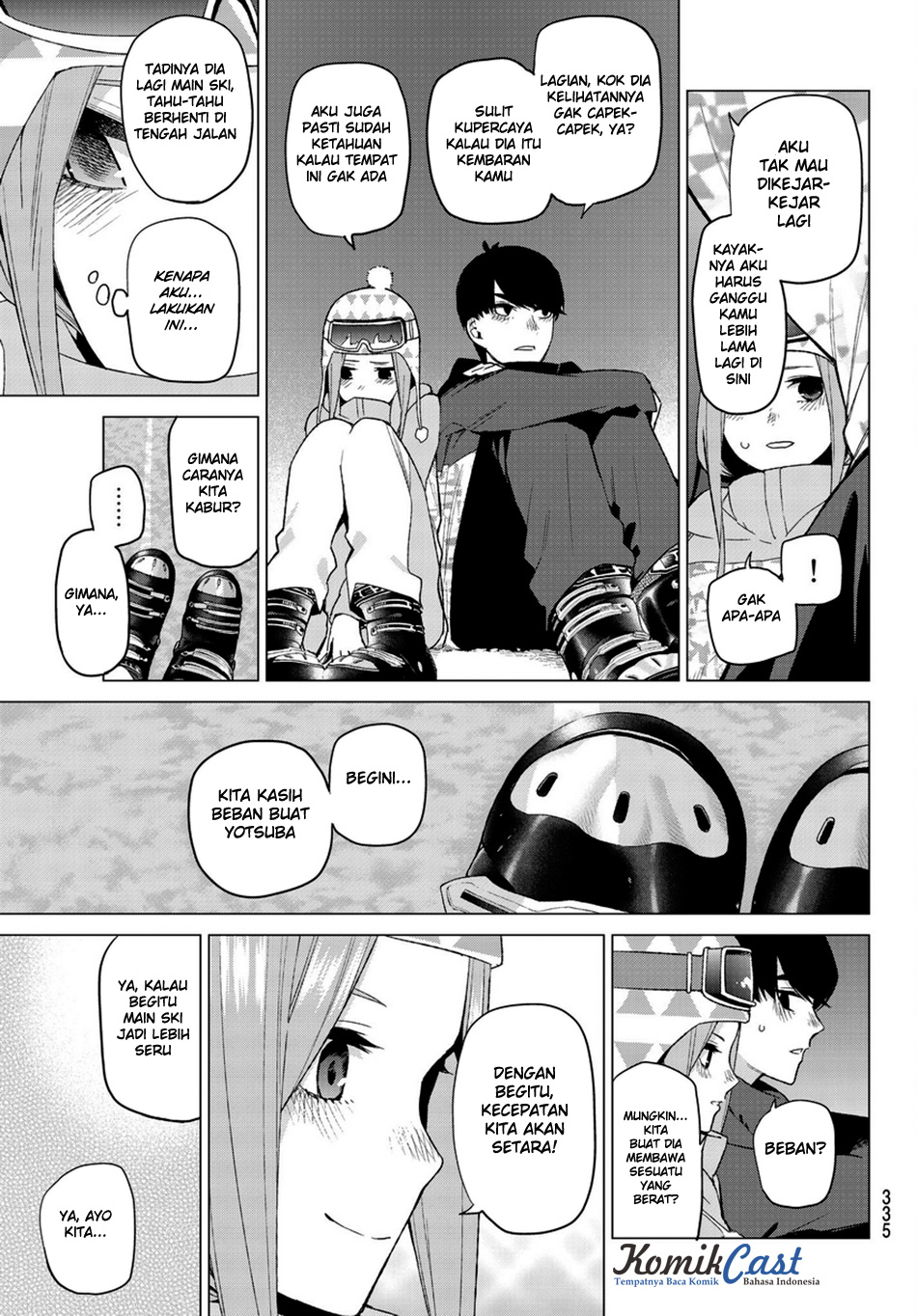 Go-Toubun no Hanayome chapter 29 halaman 16