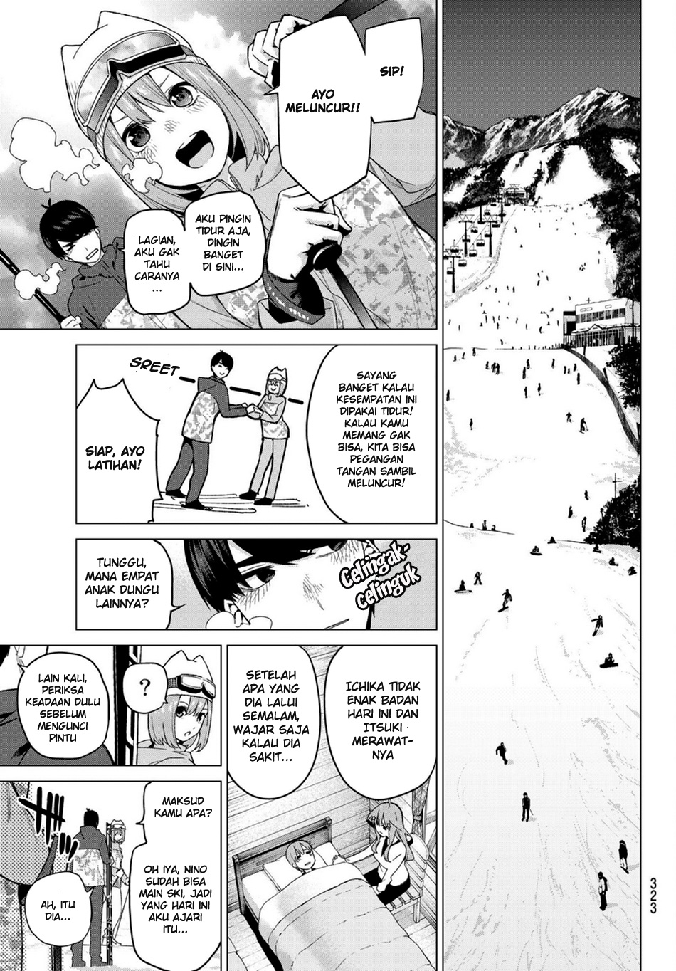 Go-Toubun no Hanayome chapter 29 halaman 4