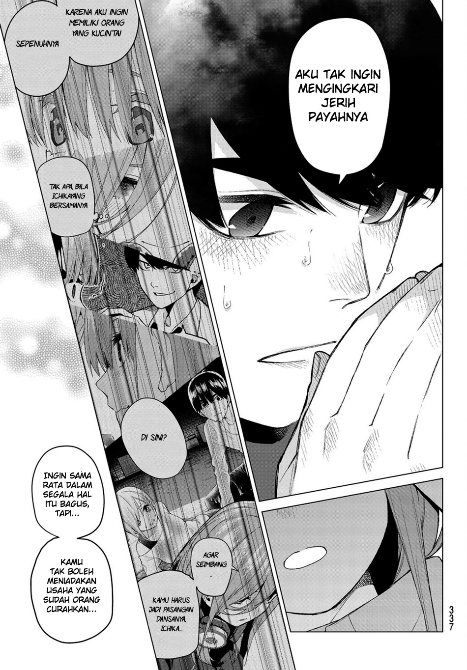 Go-Toubun no Hanayome chapter 29 halaman 18