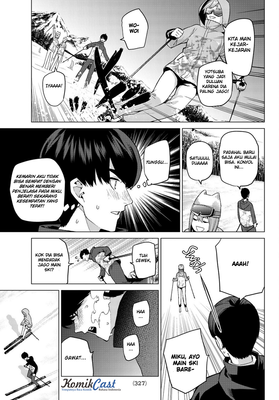 Go-Toubun no Hanayome chapter 29 halaman 8