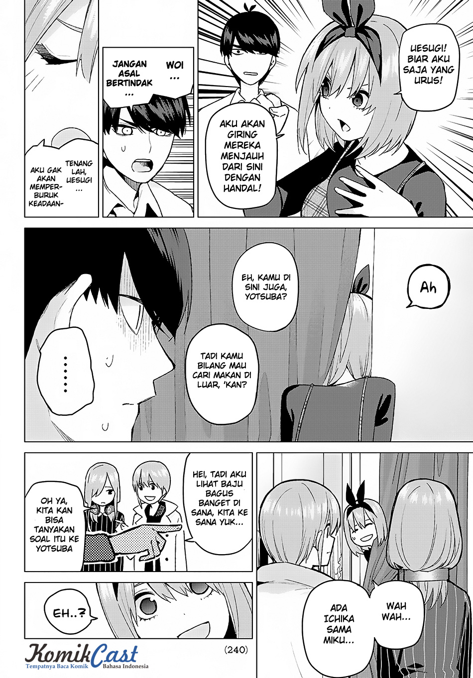 Go-toubun No Hanayome Chapter 37 Bahasa Indonesia page 3