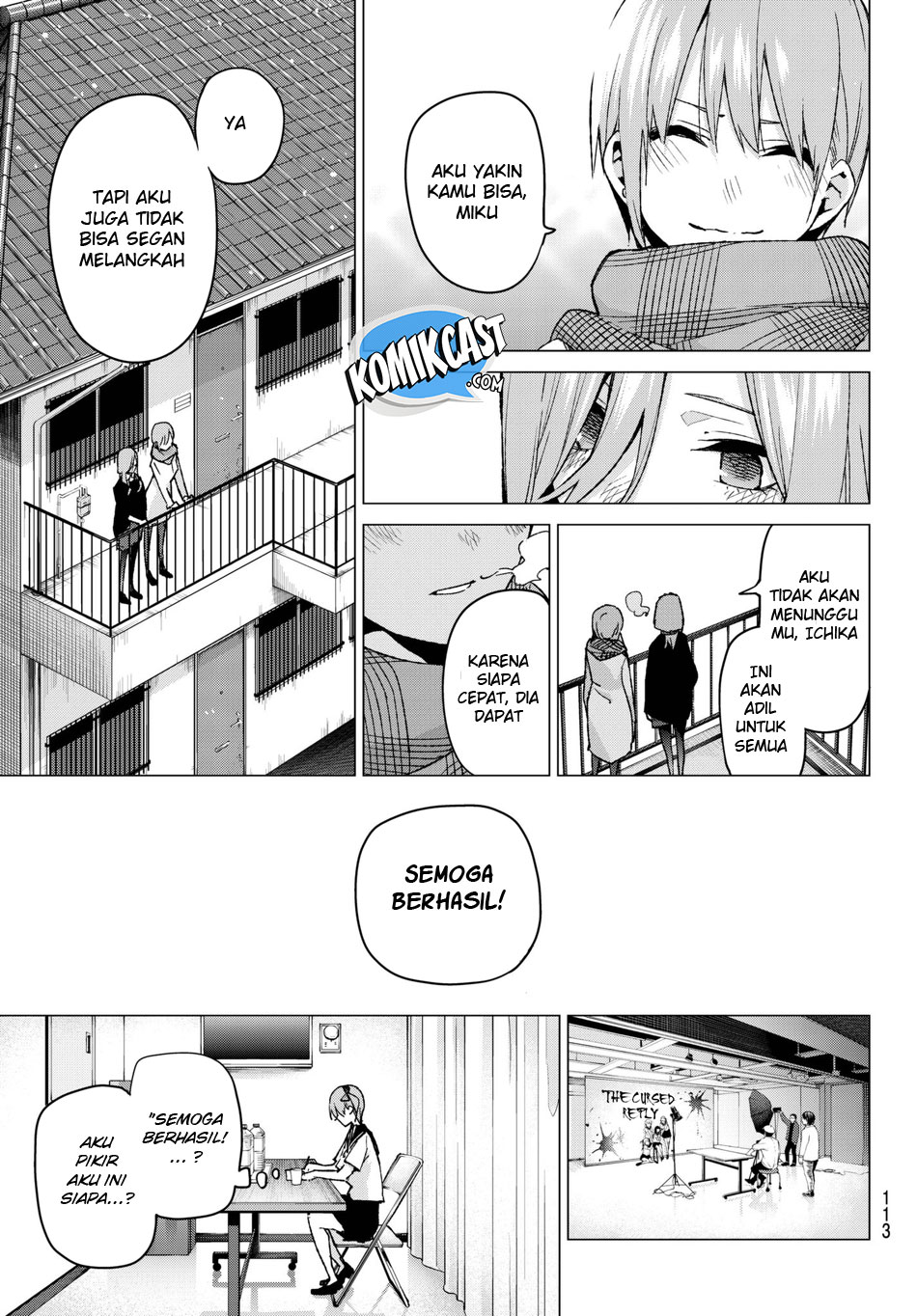 Go-toubun No Hanayome Chapter 58 Bahasa Indonesia page 16