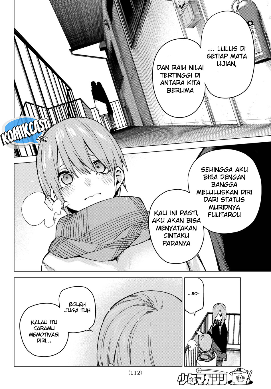 Go-toubun No Hanayome Chapter 58 Bahasa Indonesia page 15