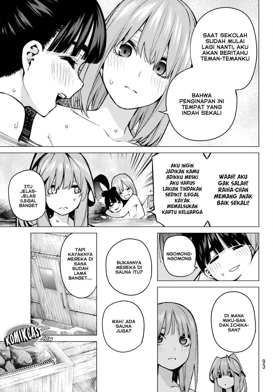 Go-Toubun no Hanayome chapter 68 halaman 10