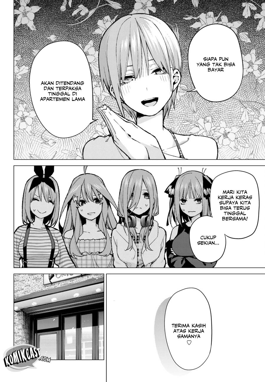 Go-Toubun no Hanayome chapter 69 halaman 6