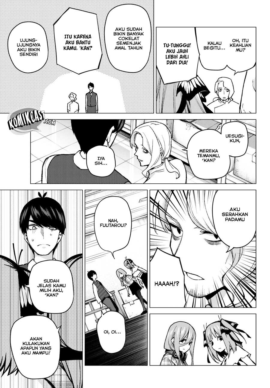 Go-Toubun no Hanayome chapter 69 halaman 13