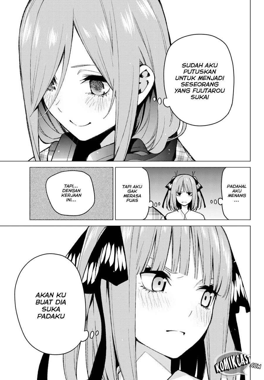 Go-Toubun no Hanayome chapter 69 halaman 17