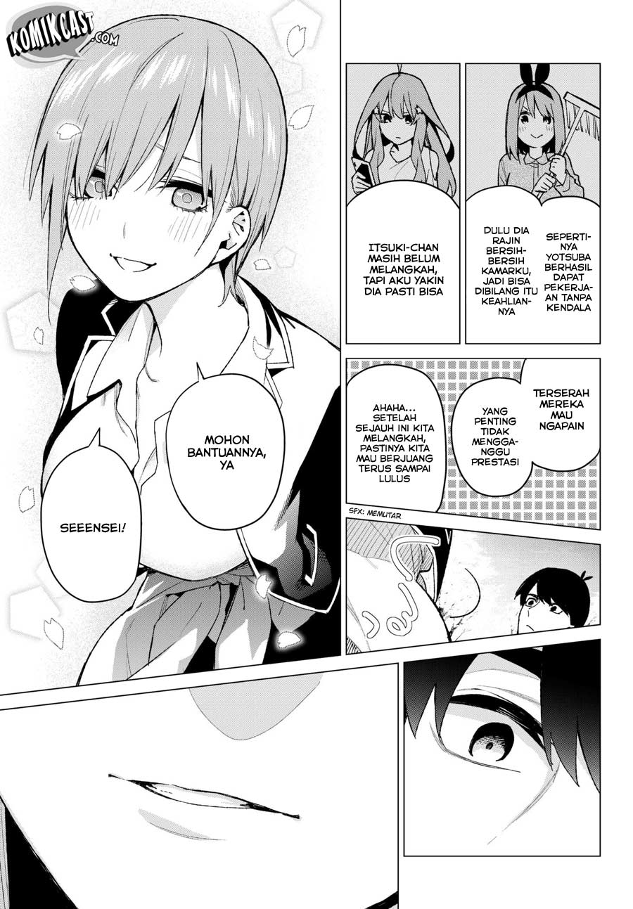 Go-Toubun no Hanayome chapter 69 halaman 19