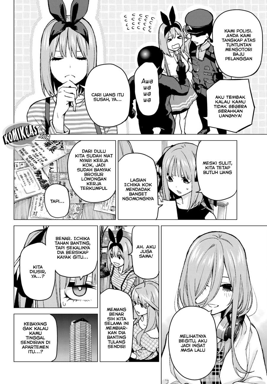 Go-Toubun no Hanayome chapter 69 halaman 8