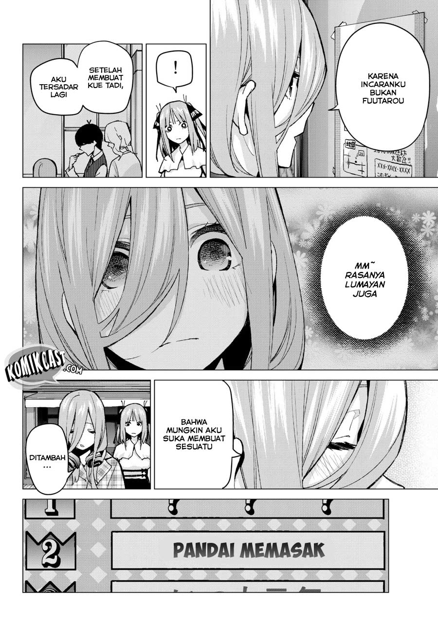 Go-Toubun no Hanayome chapter 69 halaman 16