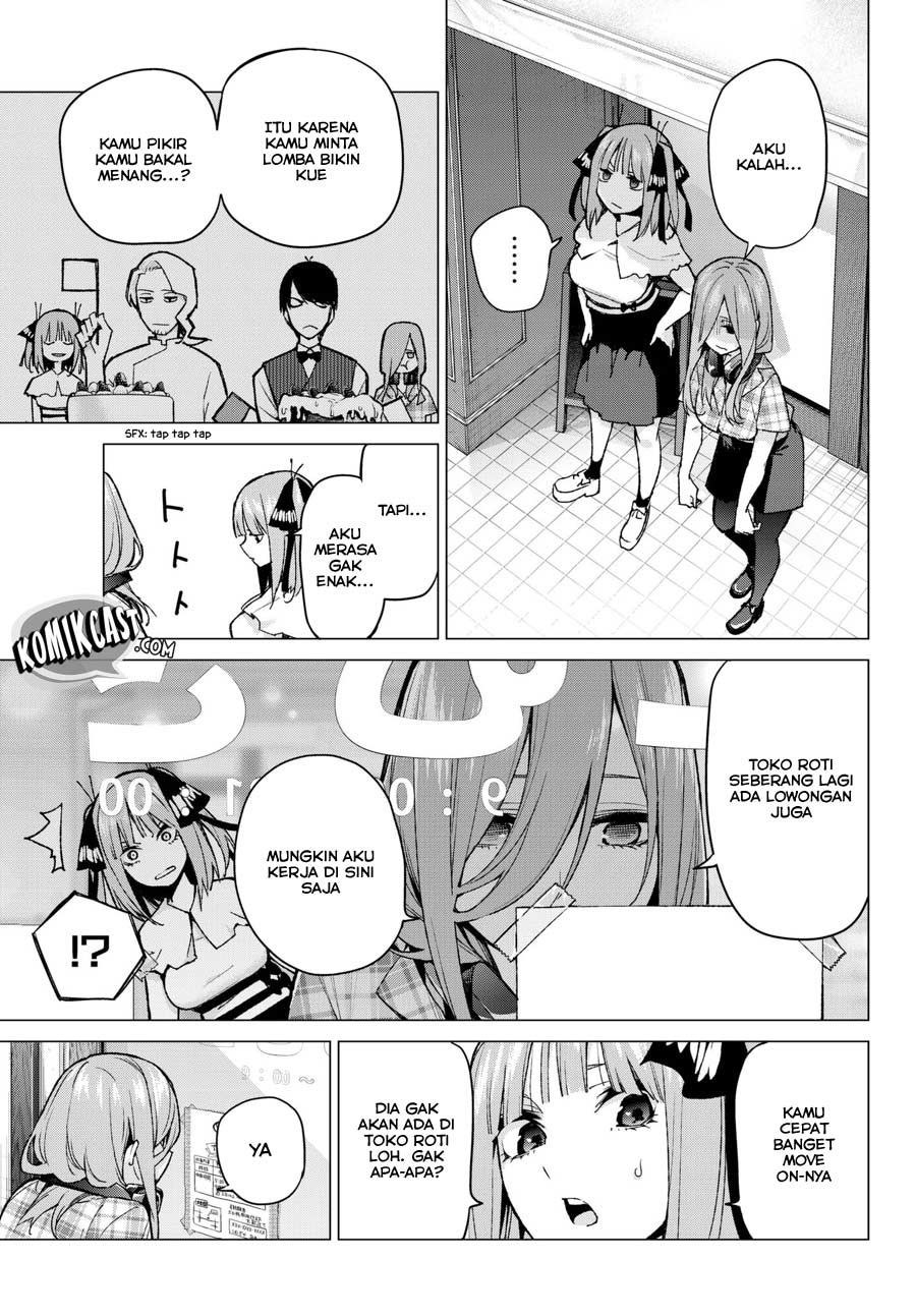 Go-Toubun no Hanayome chapter 69 halaman 15