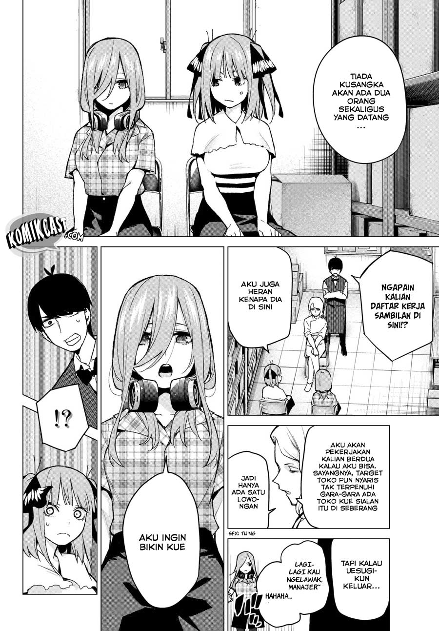 Go-Toubun no Hanayome chapter 69 halaman 12