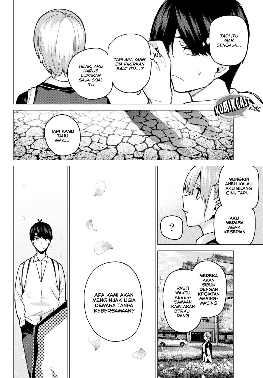 Go-Toubun no Hanayome chapter 69 halaman 20