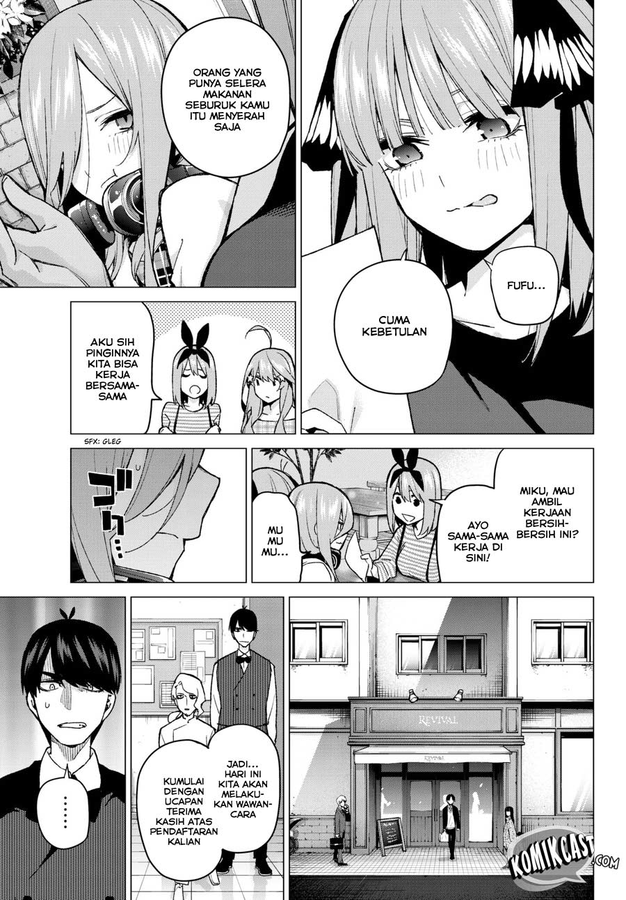 Go-Toubun no Hanayome chapter 69 halaman 11