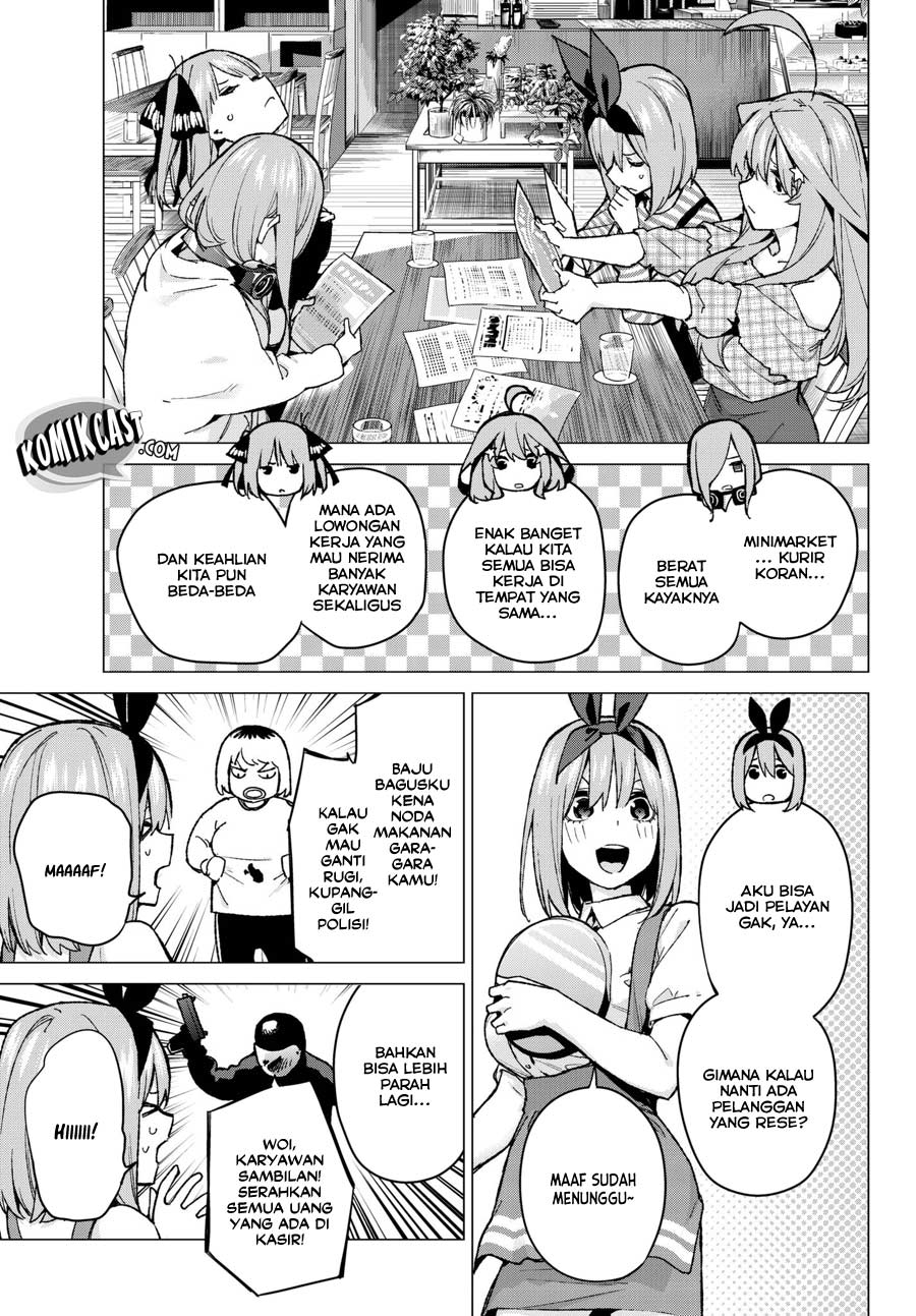 Go-Toubun no Hanayome chapter 69 halaman 7