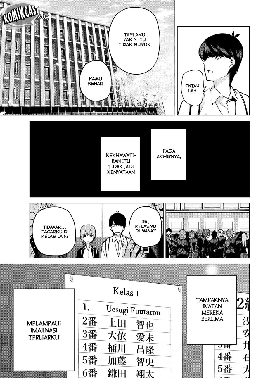 Go-Toubun no Hanayome chapter 69 halaman 21