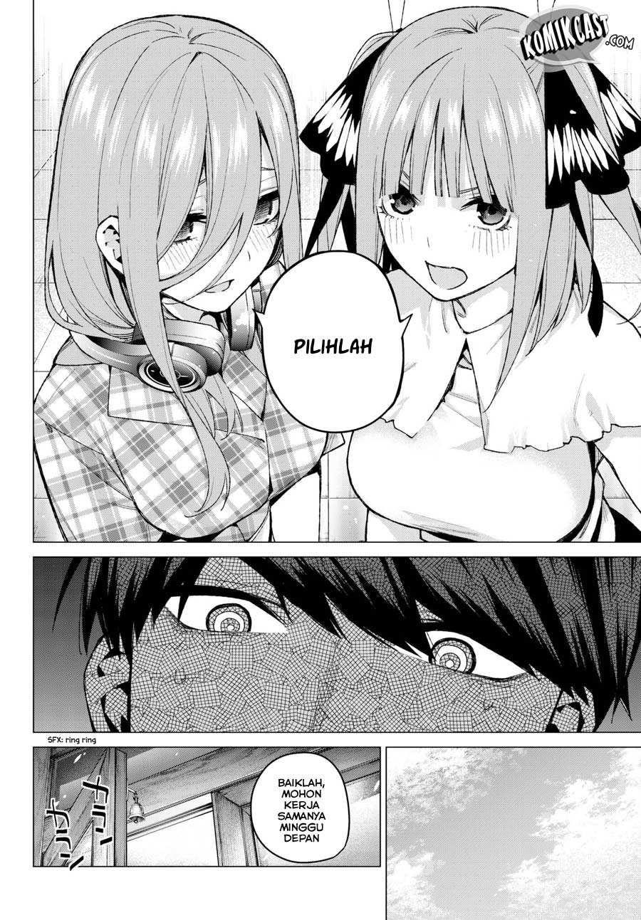 Go-Toubun no Hanayome chapter 69 halaman 14