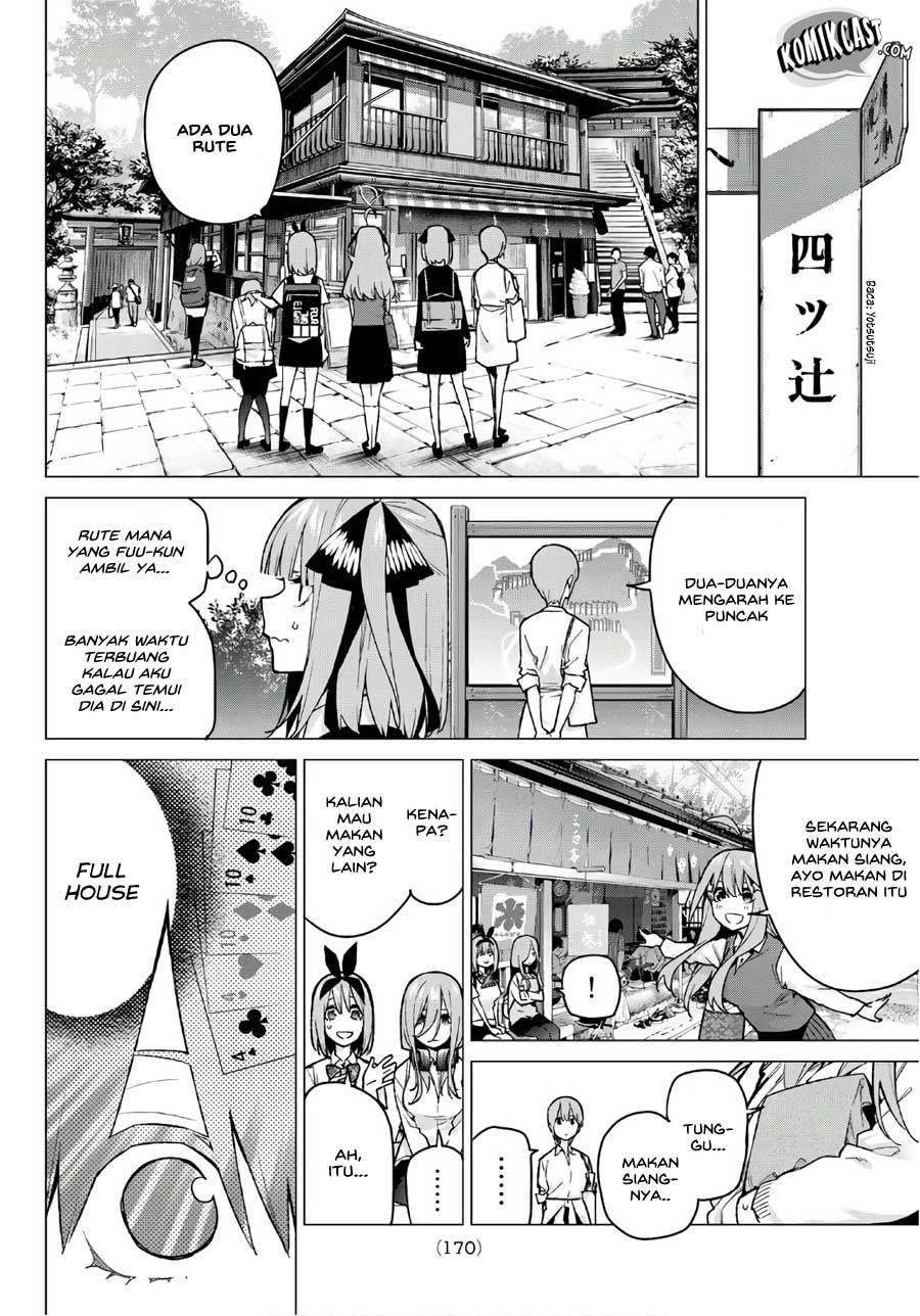 Go-Toubun no Hanayome chapter 80 halaman 14