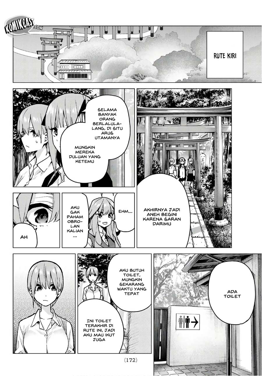 Go-Toubun no Hanayome chapter 80 halaman 16