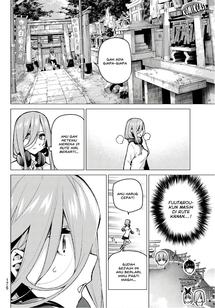 Go-Toubun no Hanayome chapter 80 halaman 20