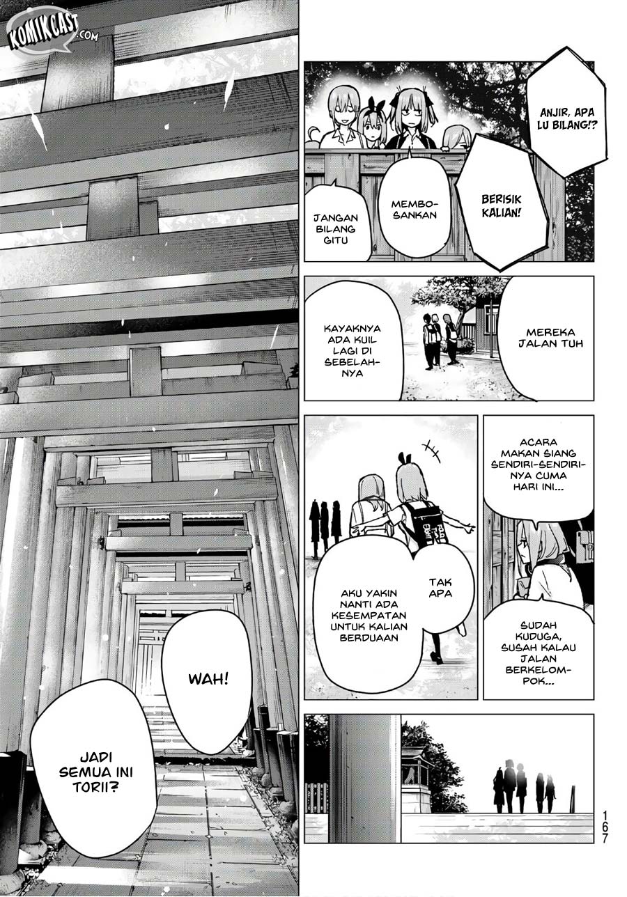 Go-Toubun no Hanayome chapter 80 halaman 11