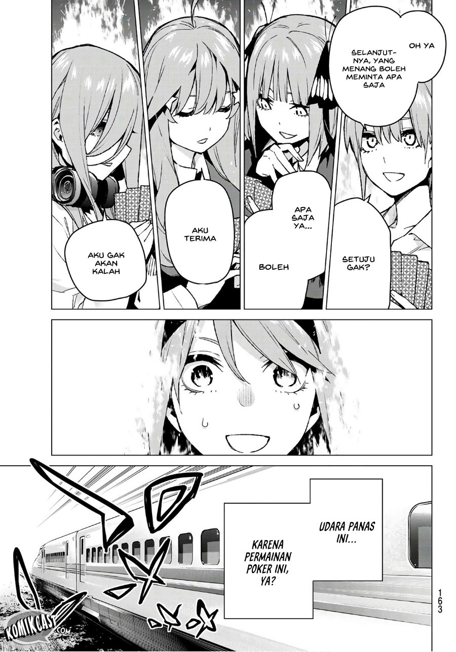 Go-Toubun no Hanayome chapter 80 halaman 8
