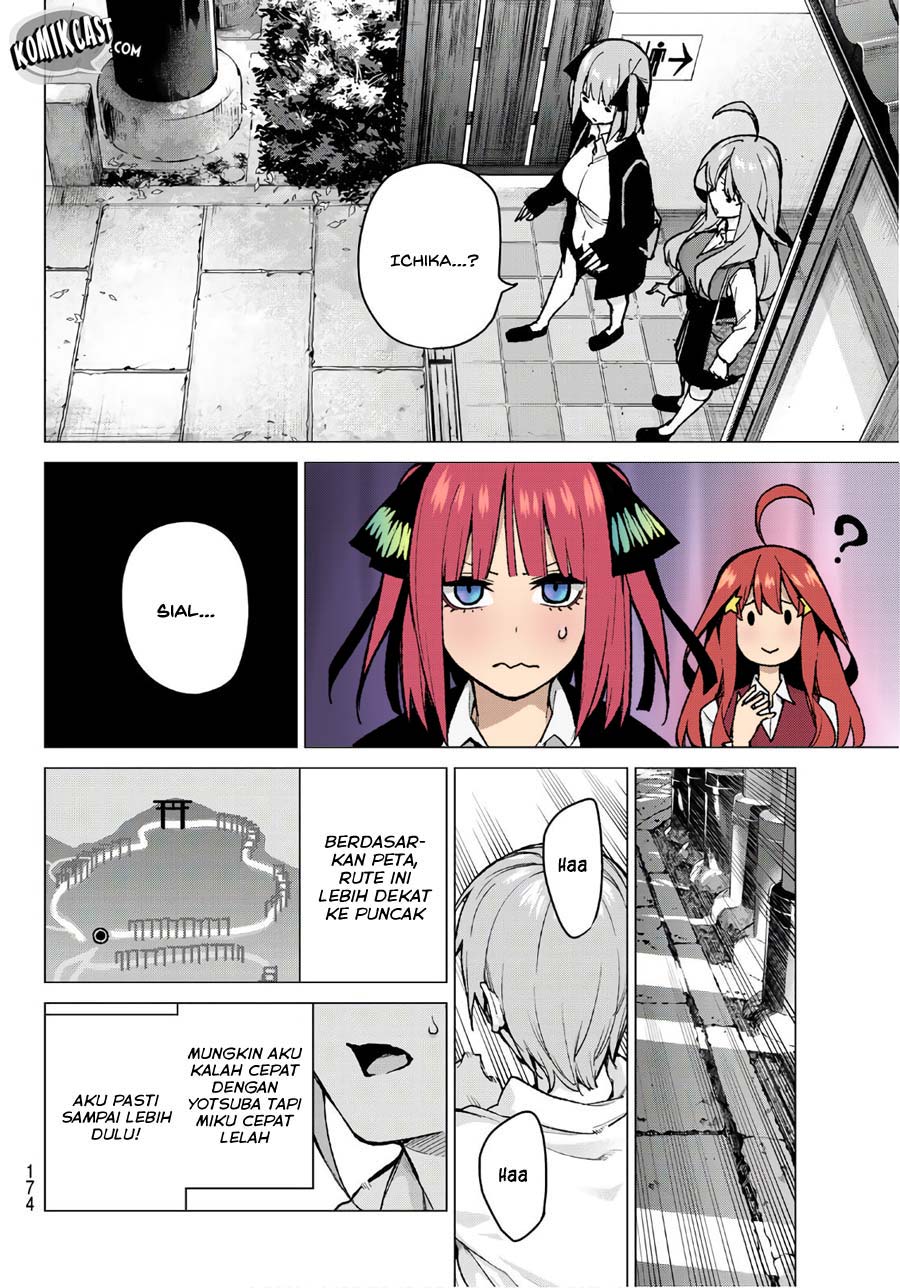 Go-Toubun no Hanayome chapter 80 halaman 18