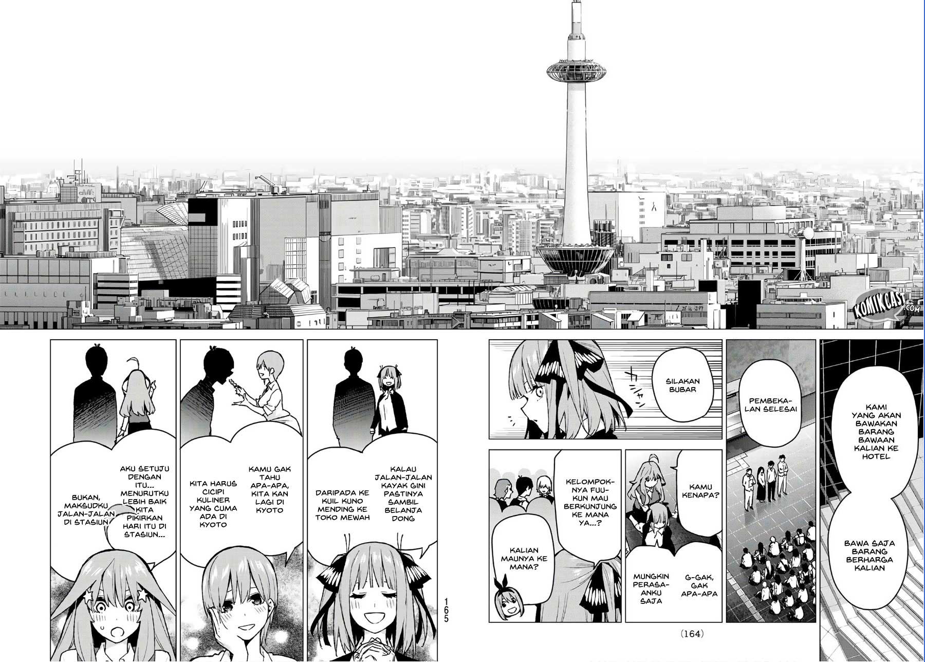 Go-Toubun no Hanayome chapter 80 halaman 9