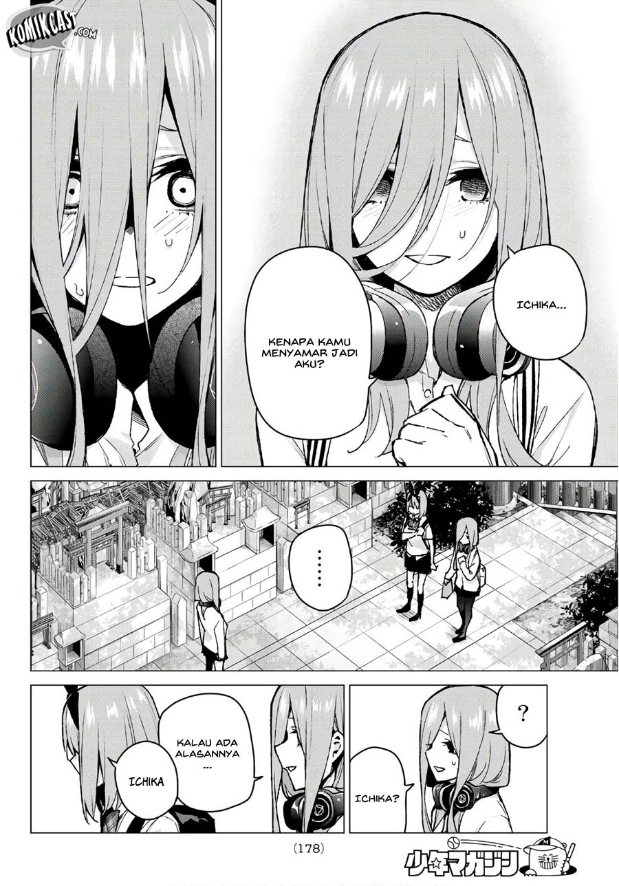 Go-Toubun no Hanayome chapter 80 halaman 22