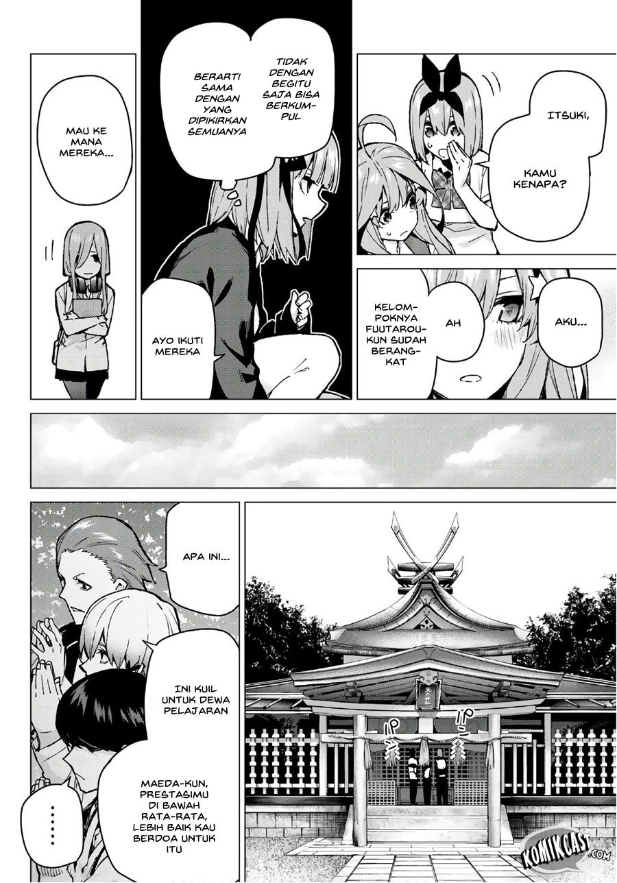 Go-Toubun no Hanayome chapter 80 halaman 10