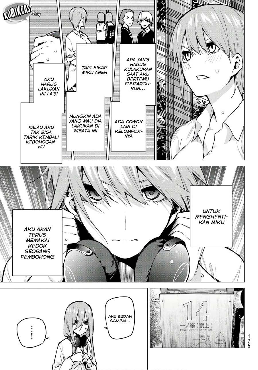 Go-Toubun no Hanayome chapter 80 halaman 19