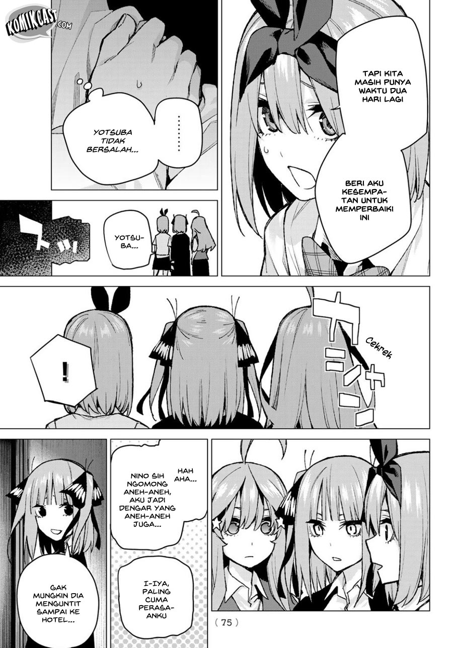 Go-Toubun no Hanayome chapter 81 halaman 19