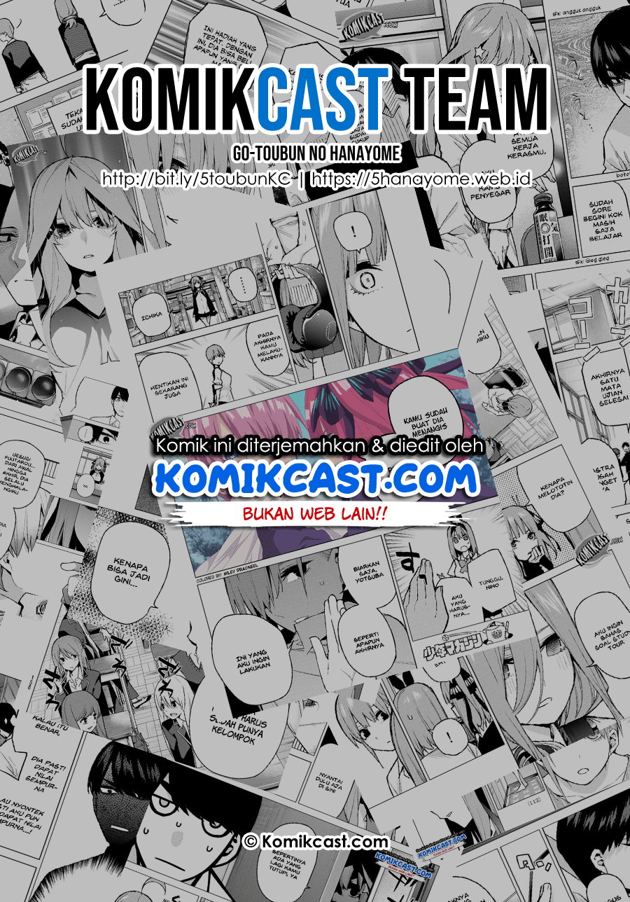 Go-Toubun no Hanayome chapter 81 halaman 23