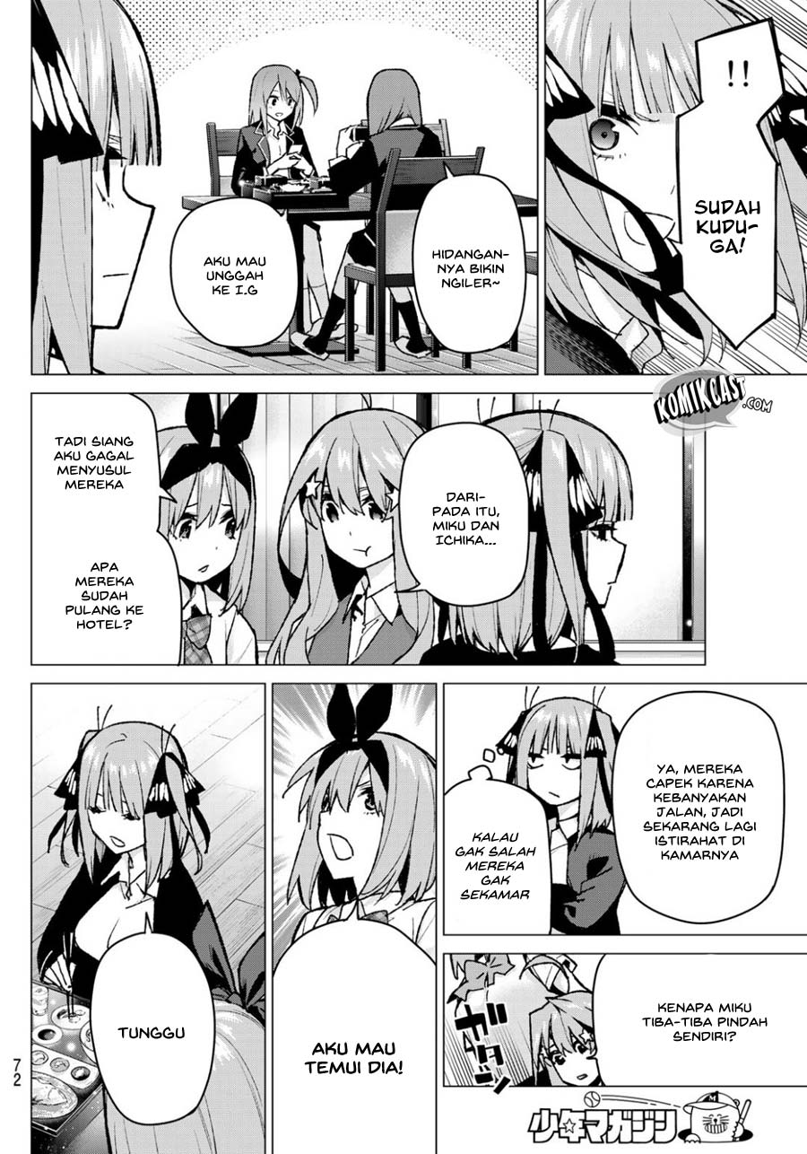 Go-Toubun no Hanayome chapter 81 halaman 16