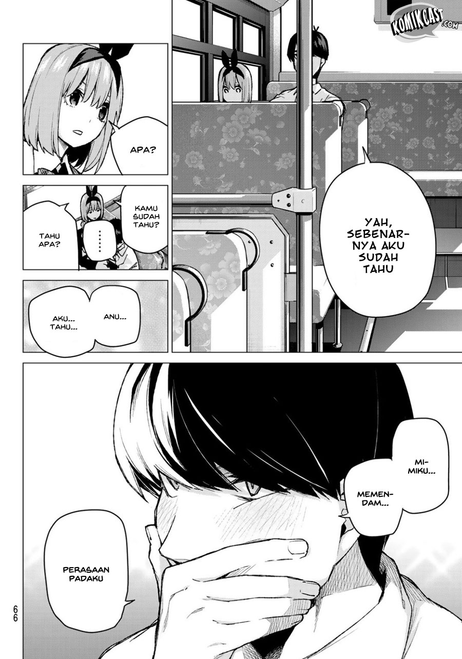 Go-Toubun no Hanayome chapter 81 halaman 10