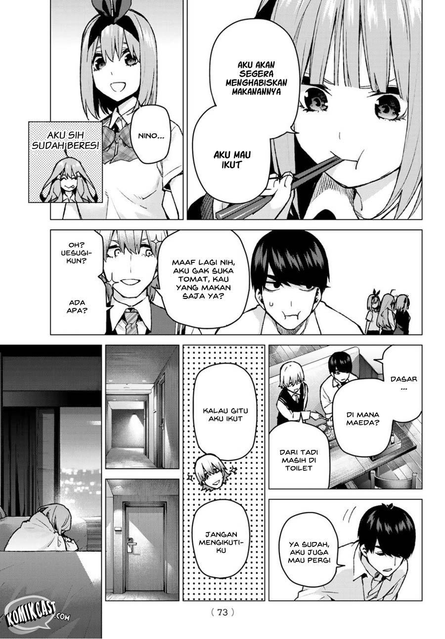 Go-Toubun no Hanayome chapter 81 halaman 17