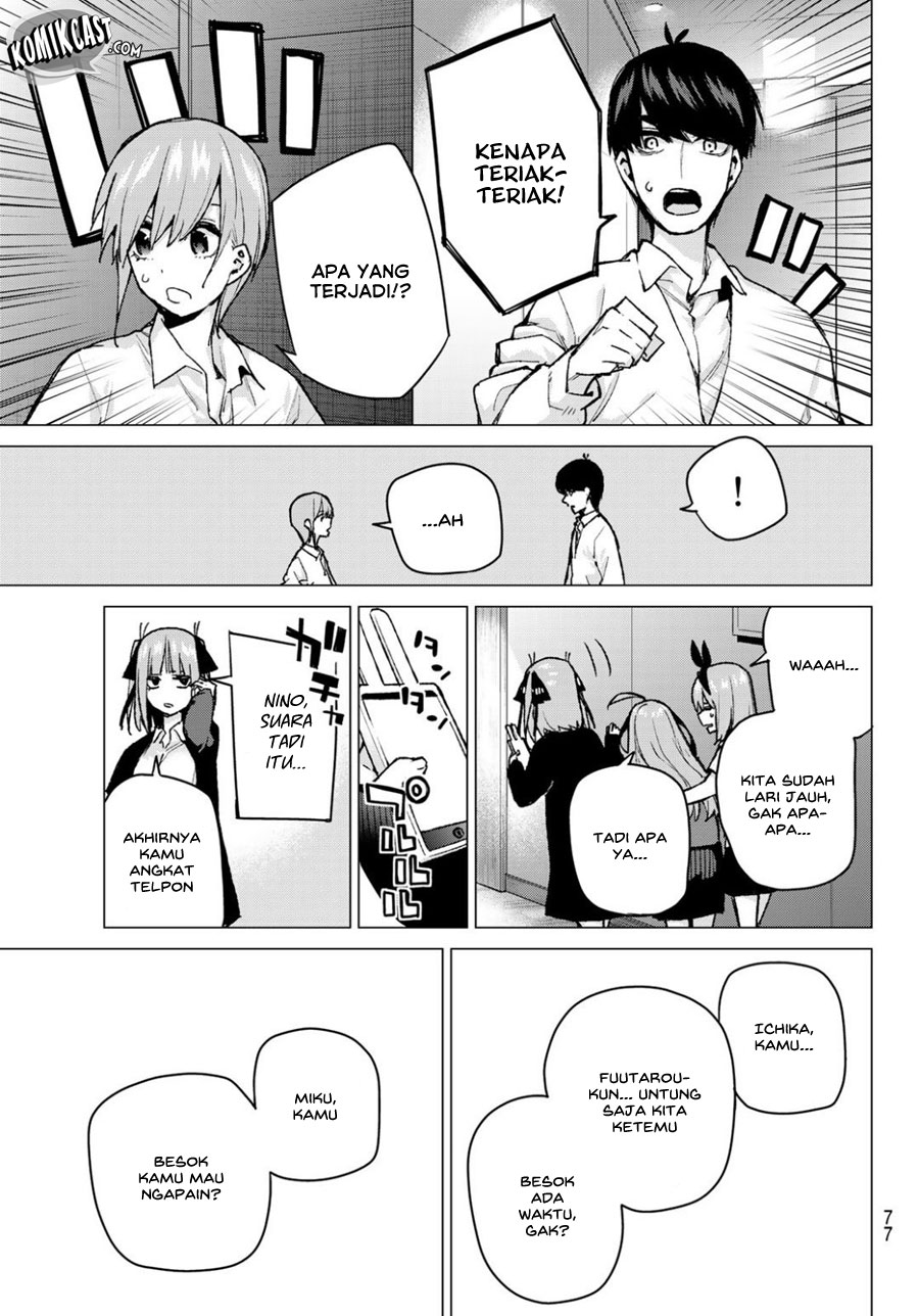 Go-Toubun no Hanayome chapter 81 halaman 21