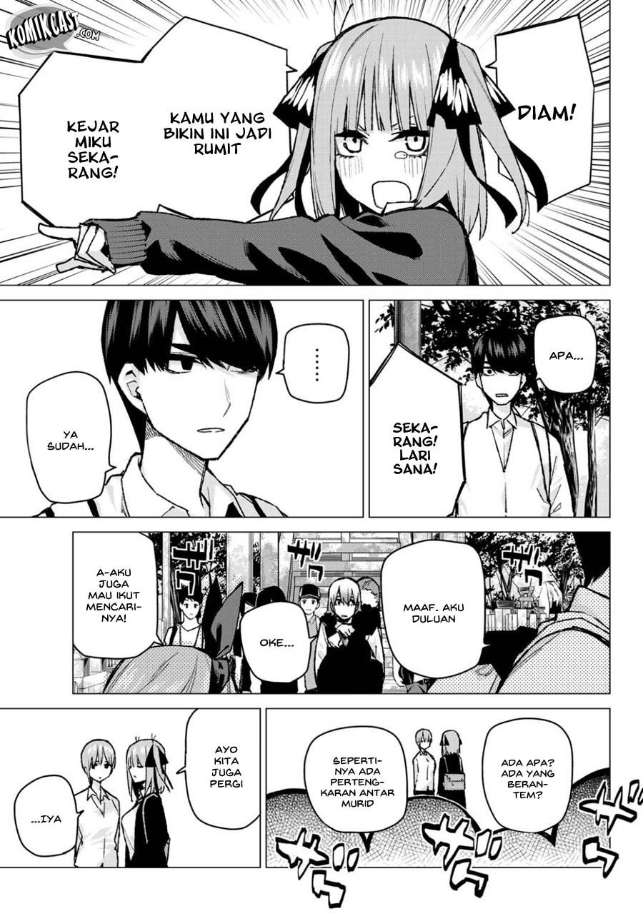 Go-Toubun no Hanayome chapter 81 halaman 7